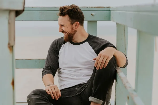 Relief and Happiness on Men