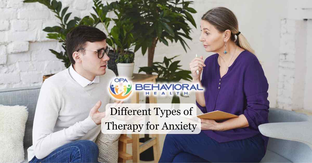 Different Types of Therapy for Anxiety